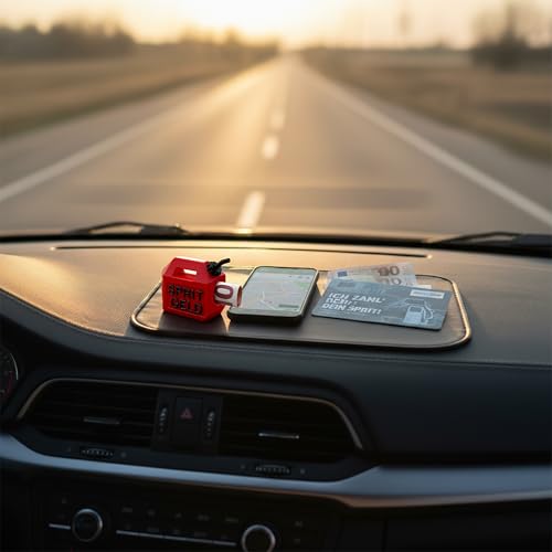 FloraVigo Tankgutschein, rote Benzinkanister, Bargeld-Geschenkverpackung, Das Bestehen der Fahrprüfung kann man für Tankgutscheine, Führerscheine, Freunde oder Geburtstage nutzen