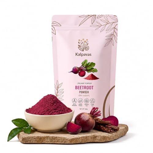 Image of 100% Pure & Natural Beetroot Powder | Rich in Iron & Antioxidants | For Glowing Skin, Pink Lips & Healthy Hair | Herbal & Chemical-Free | 100g