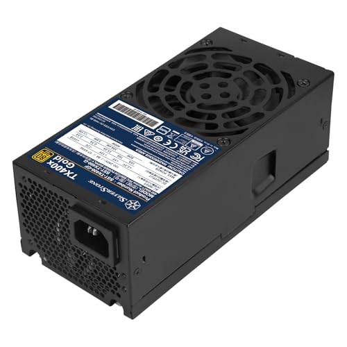Silverstone Technology TX400x Gold 80 Plus Gold 400W TFX Power Supply, SST-TX400-GF