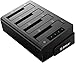Price comparison product image ORICO USB 3.0 4-Bay Hard Drive Docking Station and Clone for 2.5 and 3.5 Inch SATA III HDDs/SSDs