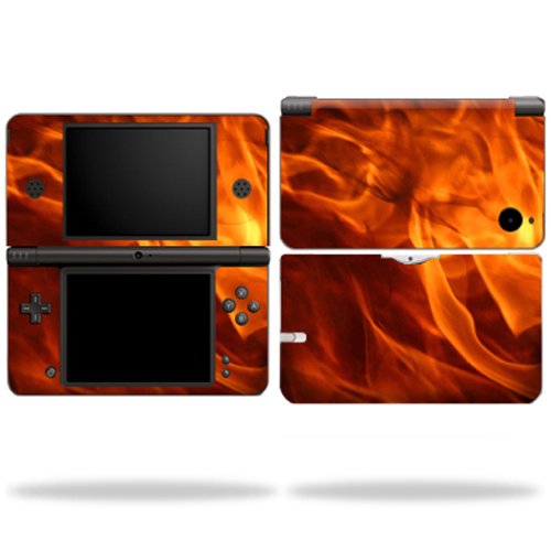 MightySkins Skin Compatible with Nintendo DSi XL wrap Sticker Skins Back Draft