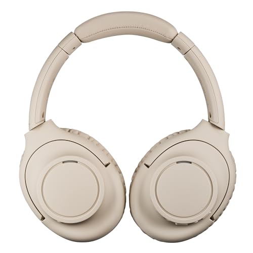 Audio-Technica ATH-S300BTBG Wireless Headphones with Active Noise Cancelling and 90 Hours Battery Life, Beige by Audio-Technica - Image 2