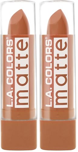 Image of L.A. COLORS Matte Lip Color, Going Steady CML512 (Pack of 2)