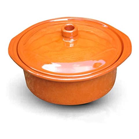 3.5 Litre Spanish Terracotta Casserole Dish Cover