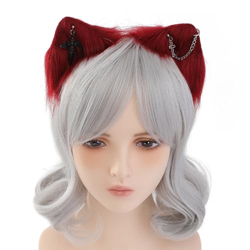 Bandeau oreilles de chat pour déguisement manga et accessoire de coiffure