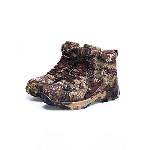 Winter Camouflage Men Boots Warm Cotton Shoes Winter Fur Snow Boots Outdoor Casual Boot Sneakers