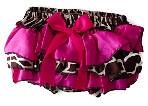 Addi Anthem Pink Giraffe Ruffle Bottoms (12 to 24 Months)