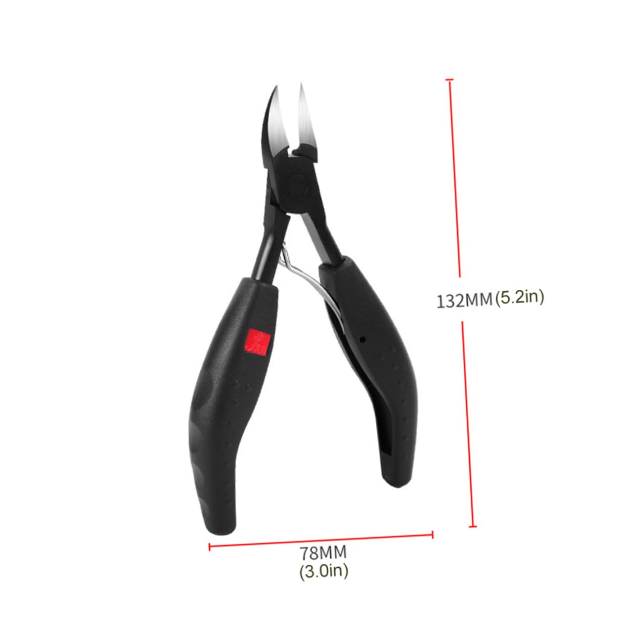 FOMIYES Finger Nail Clippers Toenail Nipper Set Cuticle Cutters Manicure Nipper Portable Nail Tools