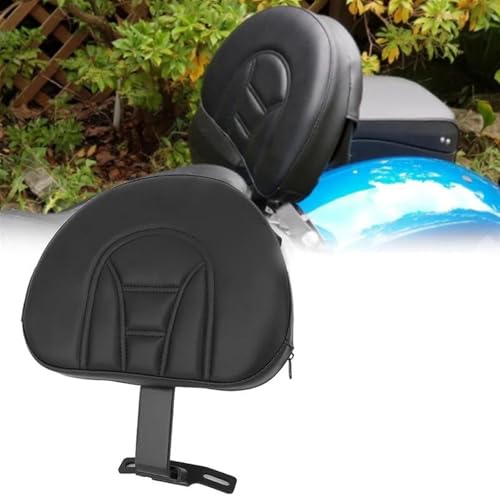 Kit conducteur réglable pour Harley Fatboy dossier de moto enfichable noir amovible