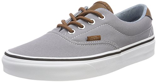 Vans Era 59, Baskets Mixte Adulte, Gris (C/Yellow), 36 EU
