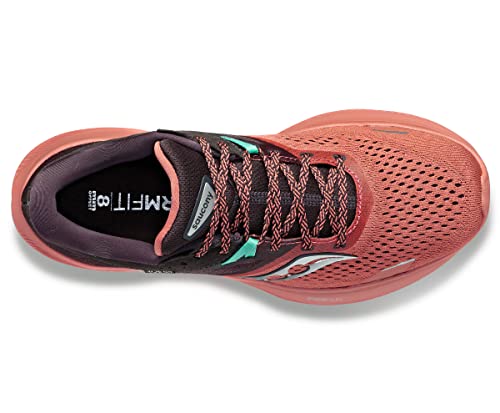 Saucony Tênis feminino Ride 16, Calmante/Basalto, 8.5