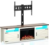 ROCHECASA Fireplace TV Stand