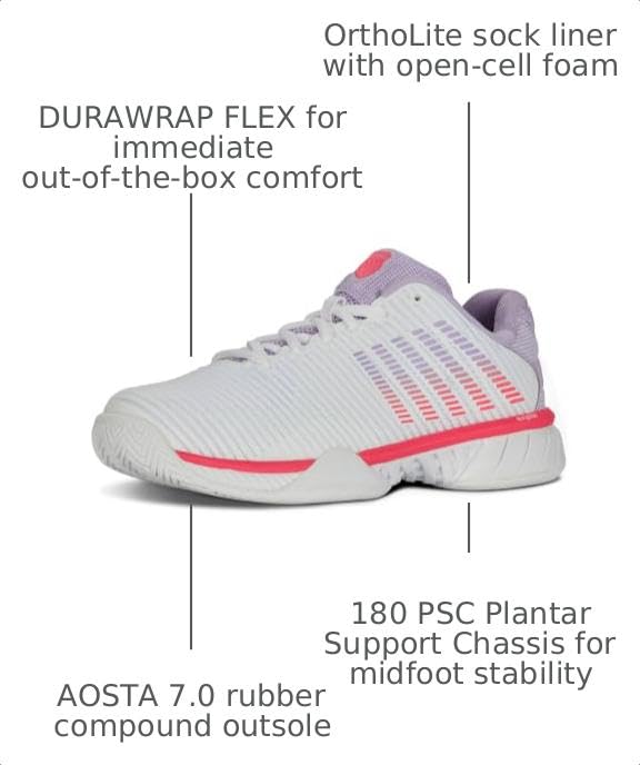 Image of K-Swiss Women's Hypercourt Express 2 Tennis Shoe