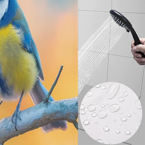 Rideau de baignoire imperméable en polyester pour éviter les éclaboussures - 4