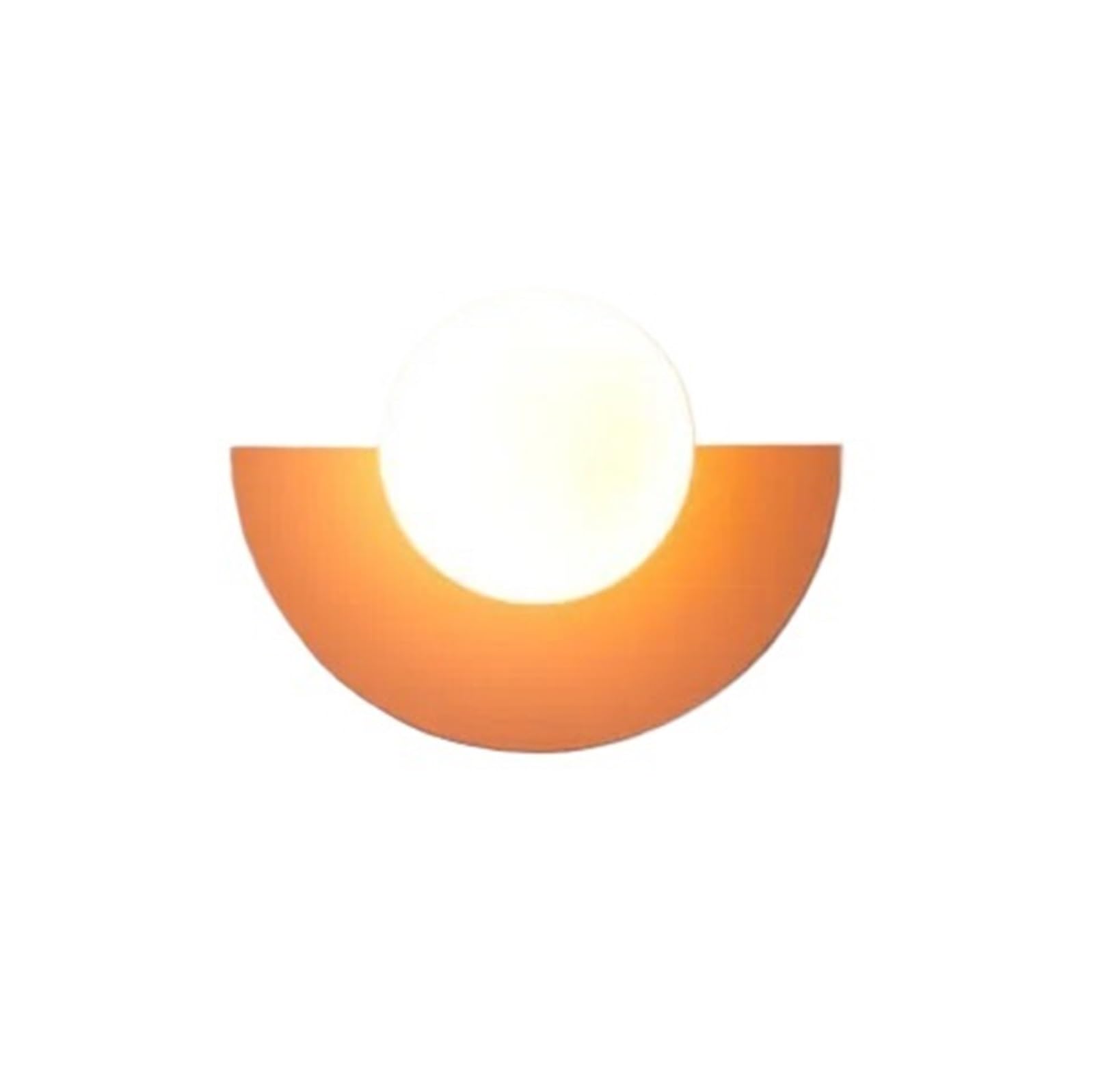 KOESRXNQW Aisle Wall Lamp with Nordic LED Light Bedroom Designer Creative Corridor Living Room Children Indoor Lighting Easy Installation(Natural Light,F- 0range)