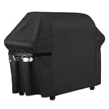 ➨Material de alta calidad➨Nuestras cubiertas de parrilla están hechas de tela Oxford impermeable 210D y una capa de PVC. Impermeable, resistente a los rayos UV y resistente al desgarro. En condiciones normales de lluvia y nieve, nuestras campanas de parrilla pueden ayudarlo a resistir los daños. También puede prevenir el polvo en tiempo normal, ahorrar tiempo de limpieza y brillar como nuevo en cualquier momento.