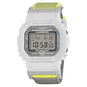 Casio G-Shock DW5600MNC-7A8 Digital Watch - Gray Cloth Band