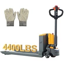 Apollo Full Electric Pallet Truck Lithium Power Pallet Jack Truck 4400lbs Capacity 48" L x 27" W Forks for Material Handling, Strong Torque for Climbing, Suitable for Warehouse, Supermarket, A-1038
