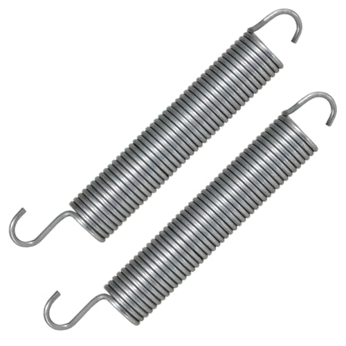 SPARES2GO Door Spring Hinge Tension Support for Beko Dishwasher (Pack of 2 Springs, 120mm)