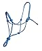 Horse Rope Halters - 11 Sizes - Miniature, Foal, Weanling, Pony, Cob/Arab, Horse, Warmblood, Draft & Custom (Small Pony/Weanling, Blue)
