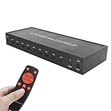 Utilice 9 unidades de visualización de vídeo de alta definición hdmi para formar una gran pantalla de imagen dinámica.