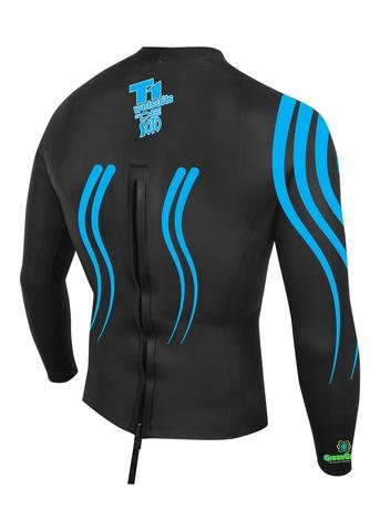 De Soto T1 First Wave Triathlon Pullover - FWP3 (Black, Size 3)
