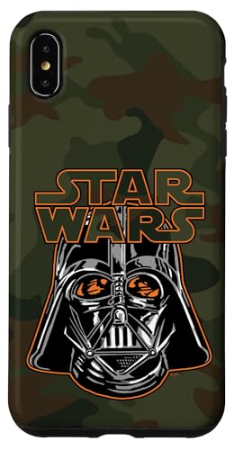Coque Star Wars iPhone XS Max Darth Vader Camouflage housse rigide