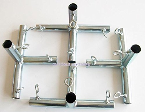 Golden Valley Tools & Tarps 30’ Baseball Softball Straight Leg Batting Pitching Cage - 3/4" Frame Fittings Only - Pipe Not Included #TOP3