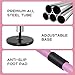 Nouva Expandable Gymnastics Bar for Kids - 5 Adjustable Heights Gymnastic Horizontal Bars Equipment Junior Training Bar Steady Steel Construction for Home, Gym Center