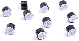 ICQUANZX DC5V Active Buzzer Electronic Alarm Magnetic Long Continuous Beep (Pack of 10)
