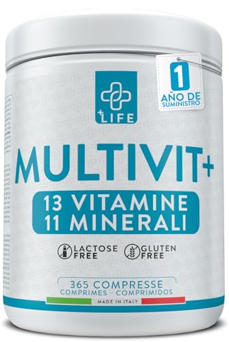 Multivitaminas Y Minerales 365 Comprimidos Piùlife, Multivitaminas Hombre Y Mujer Para 1 Año, Complejo Vitaminico Completo Vitaminas A, B, C, D3, E, Calcio, Zinc Y Hierro, Defensas Inmunitarias Multivitaminas Y Minerales 365 Comprimidos Piùlife, Multivitaminas Hombre Y Mujer Para 1 Año, Complejo Vitaminico Completo Vitaminas A, B, C, D3, E, Calcio, Zinc Y Hierro, Defensas Inmunitarias