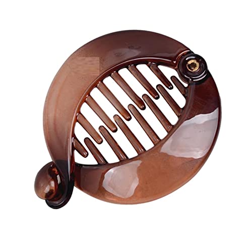 TRUSTTWO Fashion Hairpin Fit For Women Tendon Lentil Clip Banana