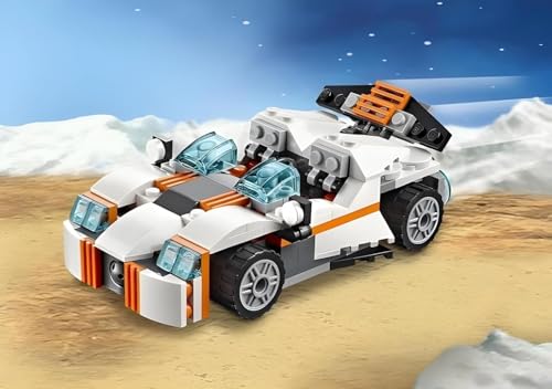 Image of Galaxy Hi-Tech 3 in 1 Architect Brick Toys 237+ Pieces Building Block - Space Astronaut Theme Blocks and Bricks - Robot, car, Aircraft Educational Engineering Construction Learning Toy for Kids