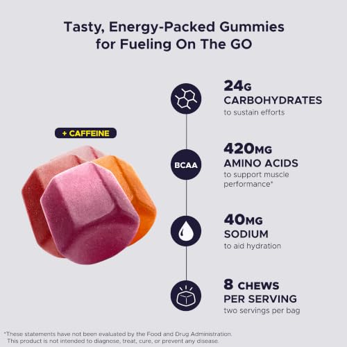Image of GU Energy Chews, Assorted Flavors - 12 Bags (24 Servings Total)