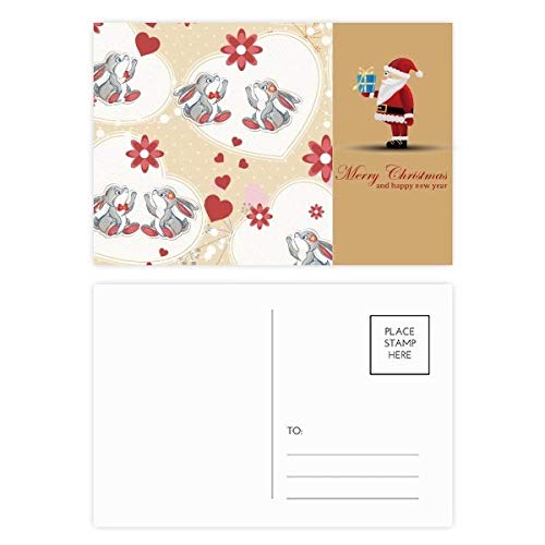 Cartes postales Saint-Valentin lapins gris : offrez un écrin de tendresse à vos mots