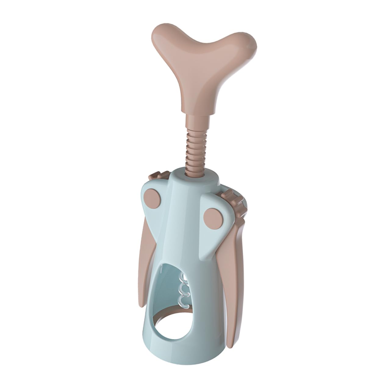 FUNOMOCYA Quick-acting Winged Corkscrew Wine Opener Stainless Steel Bottle Opener Effortless Wine Cork Removal for Parties