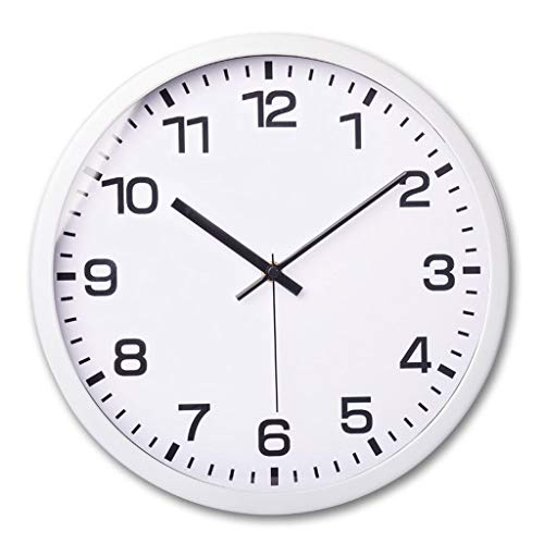 Reloj de Pared silencioso de 12 Pulgadas Que no Hace tictac, Reloj silencioso Decorativo Grande atómico para decoración de Pared de Cocina, hogar, Oficina, Reloj de Pared Moderno