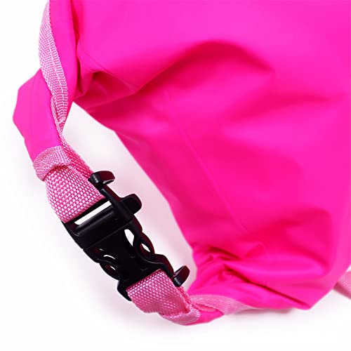 NuCamper Swim Buoy para nadadores en aguas abiertas con cinturón ajustable, bolsa seca impermeable, burbuja de natación para seguridad, entrenamiento de snorkel, kayak, buceo, navegación, gran capacidad 28L miniatura 3