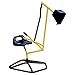 Ride on Crane Digger w Stabilizing Base- Kids Outdoor Digging Excavator Play Toy or Gift- Swing & Scooper Grab Function, Rotation Seat Goes 360 Degrees Around- Use in Backyard Sandbox, Dirt or Snow