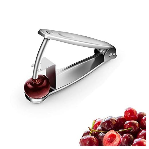 Intpro Cherry Pitter Tool 304 Stainless Steel Olive Pitter Tool Plum Pitter Cherry Stone Remover For Make Cherry Juice Cherry Coke