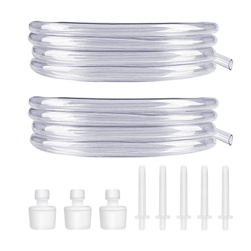Enema Replacement Kit, Colon Cleanse Accessories with 4.27 ft Hose, Nozzle Tips and Filter Heads
