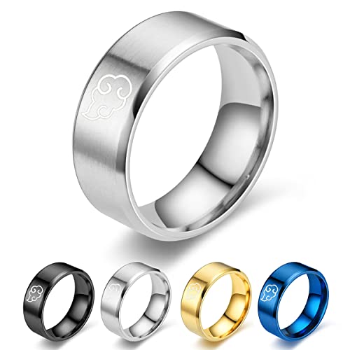 Godyce Anime Ring For Men Stainless Steel Rings Anime Jewelry Accessory #TOP10