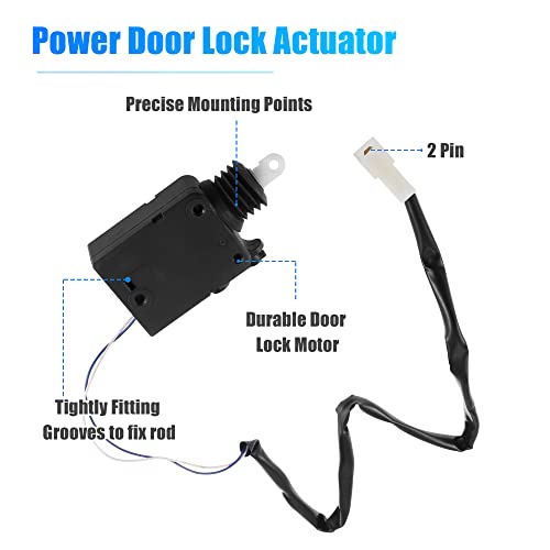 Image of X AUTOHAUX Rear Door Lock Actuator Motor for Mercedes-Benz G 500 2002-2008 A0048202542