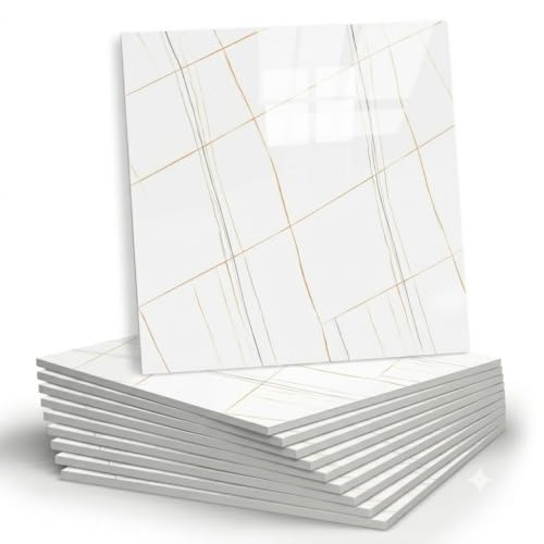 Image of OCEANSKY 3D Wallpaper PE Foam Self Adhesive Brick Design, 4, White Line | Wall Stickers, DIY Wallpaper, For Home Hotel Living Room Bedroom Cafe Deco