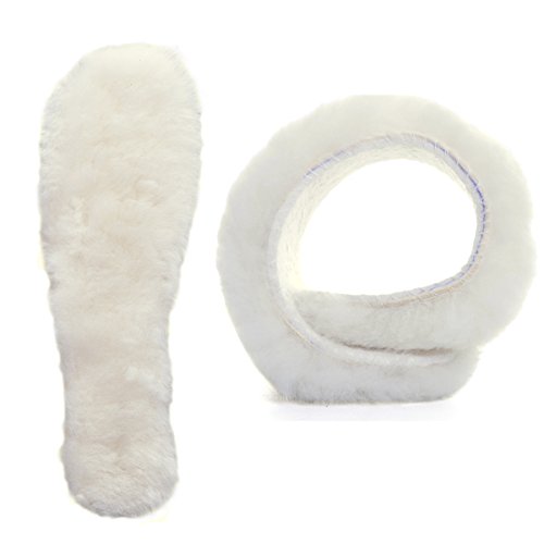 Unisex Wool Fur Winter Insole-Slduv7 XJD001 (2017 New) Heated Thermal Warm Insoles for Winter Shoes Men Women Kids Boys Girls