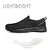 TIFMXWI Non Slip Work Shoes for Men Kitchen Chef Food Service Shoe Restaurant Hospital Fashion Casual Comfort Working Footwear（10） Black