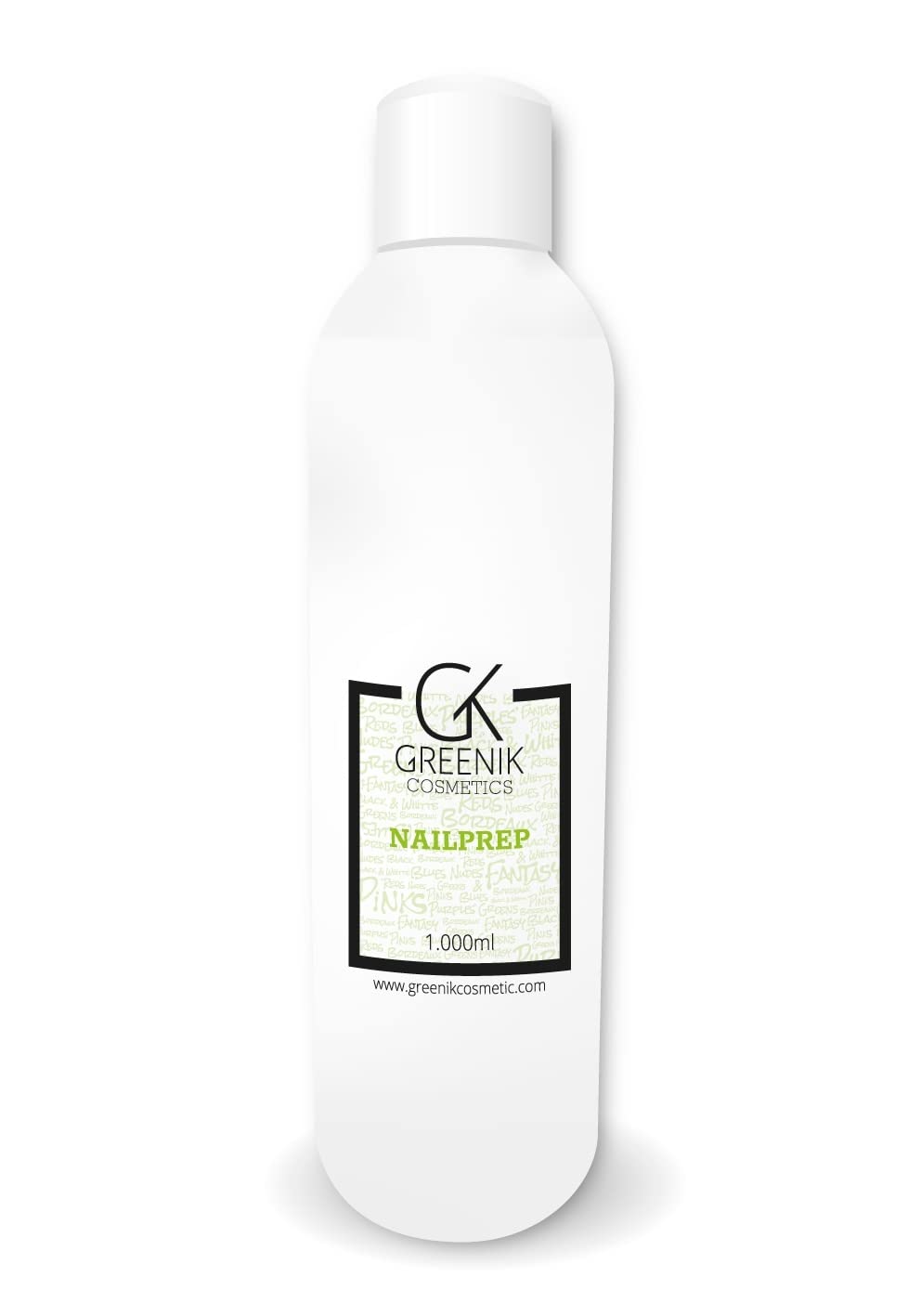 NAILPREP 1000 ml. Desengrasa y deshidrata el lecho de la uña natural.