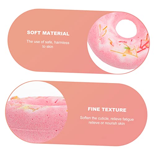 Mikinona 4 Pçs Conjunto De Bolas De Sal De Banho Conjunto De Bolo De Espuma Para Lavagem Do Corpo Sa