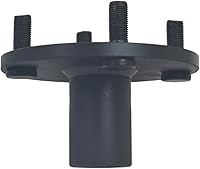 Vista 2 de Buje de Rueda de Eje Vivo de Go Kart 4" x 4" para Eje de 1", con Reducción de 1" a 3/4