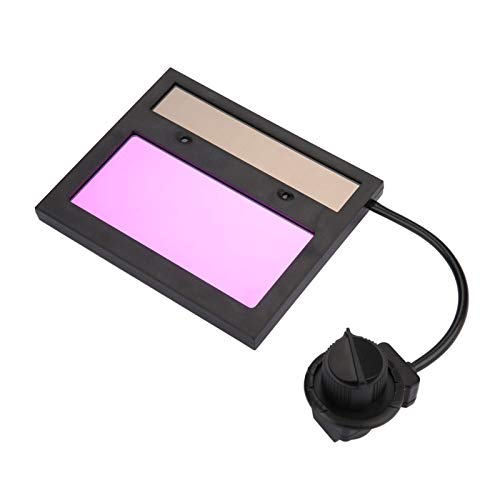 Natudeco TX600D Solaire Auto Assombrissement Lunettes De Soudage Lentille Tête De Sécurité De Protection Masque De Soudeur Lentille Anti-arc Soudure Gradation Casque Lentille 110 90mm